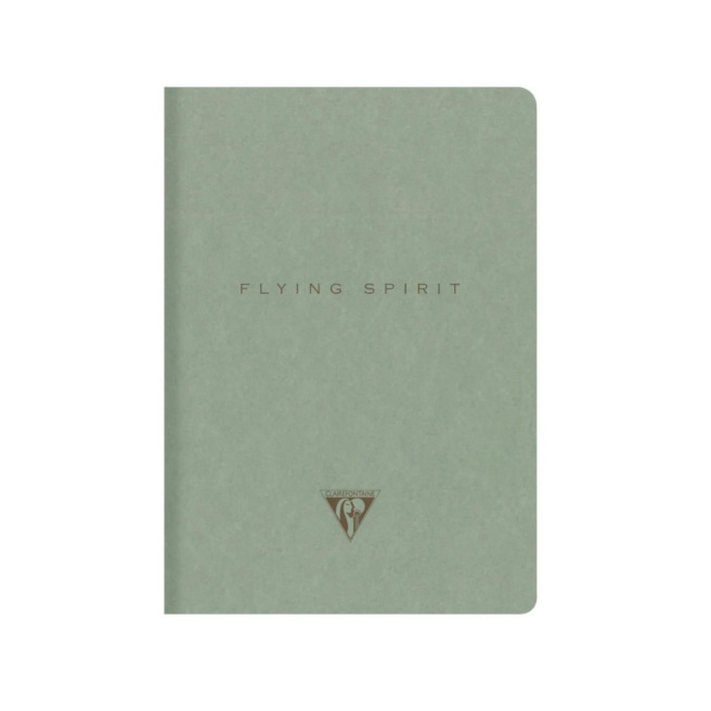 Carnet piqué cousu fil Clairefontaine FLYING SPIRIT avec rabat marque-pages