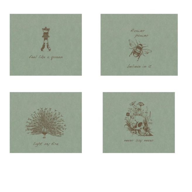 Geniet genaaid draad notitieboekje Clairefontaine FLYING SPIRIT - 7,5 x 12 cm