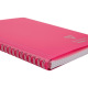 Cahier à spirales CLAIREFONTAINE KOVERBOOK POLYPRO TRANSPARENT