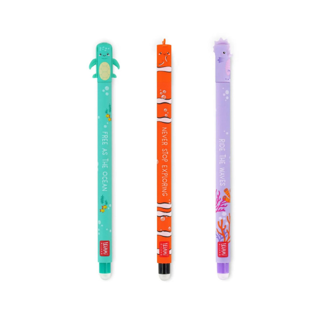 Set van 3 uitwisbare LEGAMI rollers