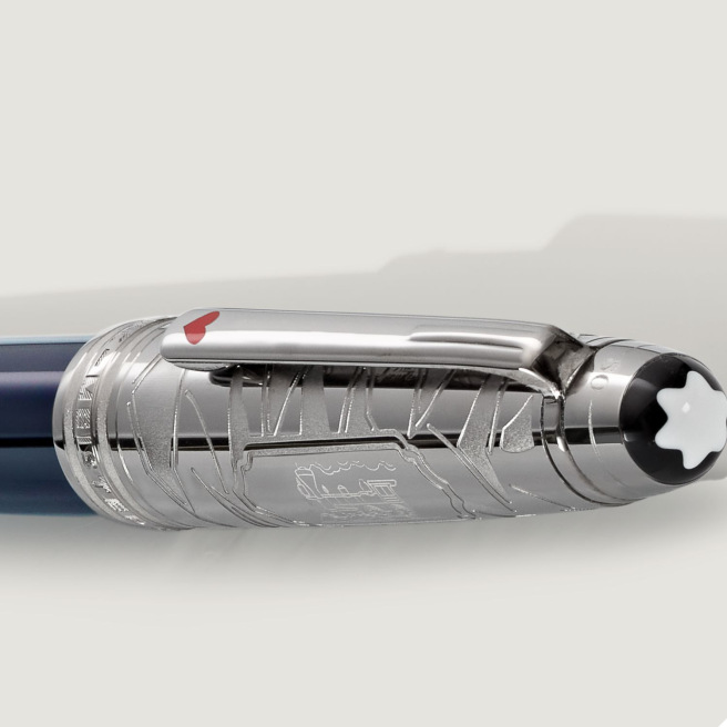 Montblanc MEISTERSTÜCK DOUÉ Classique Wereldreis in 80 dagen pen - 2de editie