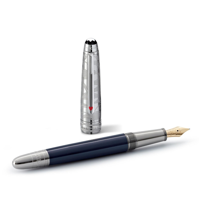 Montblanc MEISTERSTÜCK DOUÉ Classique Wereldreis in 80 dagen pen - 2de editie