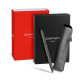 Balpen Caran d'Ache ECRIDOR BLACK LINES met lederen etui