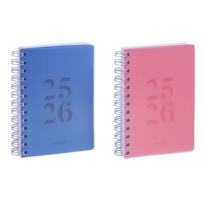 Agenda scolaire Brepols SCOLAIRE - 11,5 x 16,9 cm - 1 jour par page