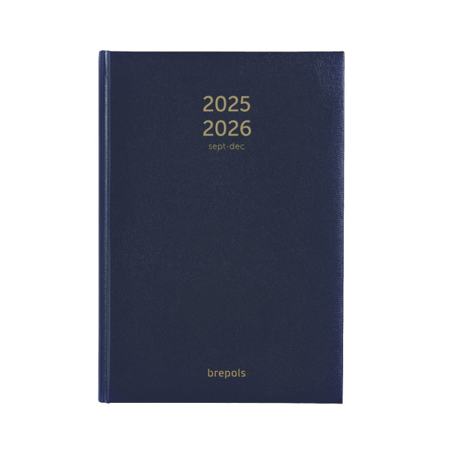 Agenda scolaire Brepols BRETIME 16 MOIS - 14,8 x 21 cm - 1 semaine sur 2 pages