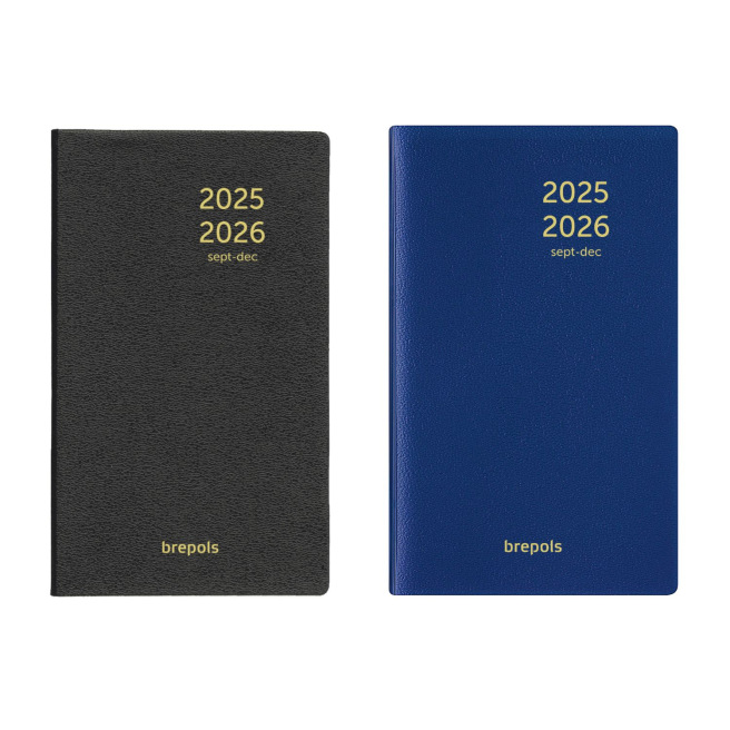 Brepols INTERPLAN schoolagenda 16 MAANDEN - 9 x 16 cm - 1 week op 2 pagina's