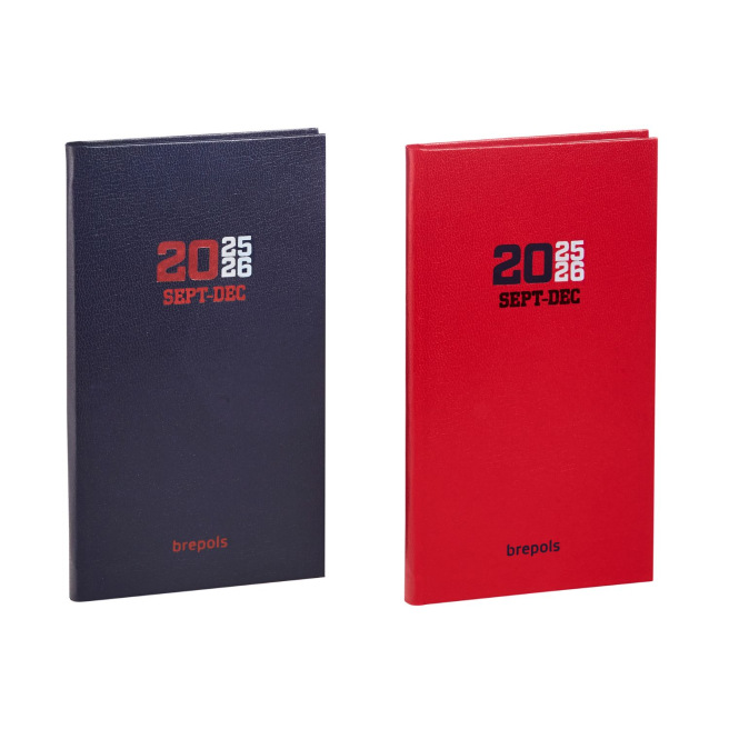 Agenda scolaire Brepols INTERPLAN 16 MOIS - 9 x 16 cm - 1 semaine sur 2 pages