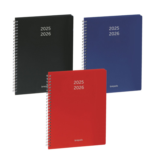 Schoolagenda Brepols VOORSPELLING - 16,8 x 22 cm - 1 week over 2 pagina's