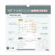 Schoolkalender Quo Vadis FAMILY PLANNER - maandelijks voor 16 maanden - 30 x 30 cm