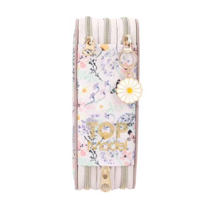 TOP MODEL etui met 3 compartimenten TOP MODEL etui met 3 compartimenten