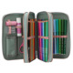 TOP MODEL etui met 3 compartimenten
