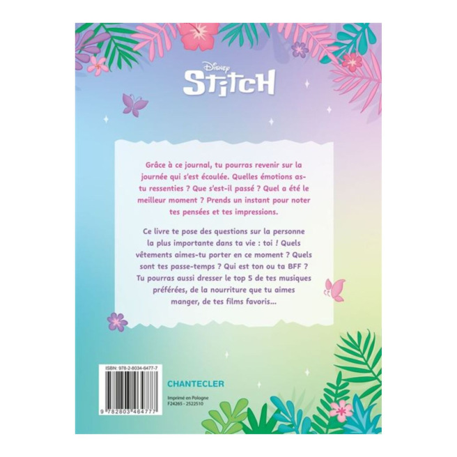 Mijn STITCH dagboek (in het frans)