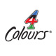 Stylo-bille BIC 4 COULEURS RAINBOW