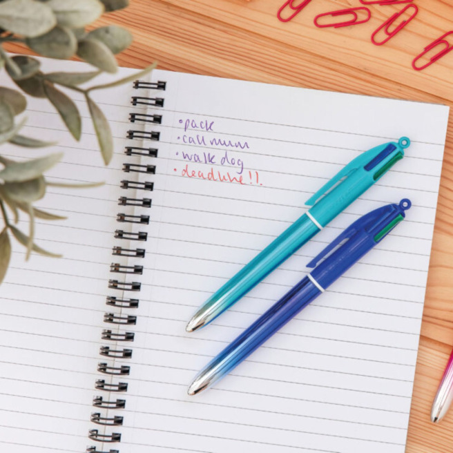 Stylo-bille BIC 4 COULEURS RAINBOW Stylo-bille BIC 4 COULEURS RAINBOW