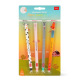 Set van 4 uitwisbare LEGAMI rollers