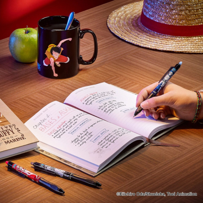 Pilot rollerpen FRIXION - gelimiteerde editie ONE PIECE Pilot rollerpen FRIXION - gelimiteerde editie ONE PIECE