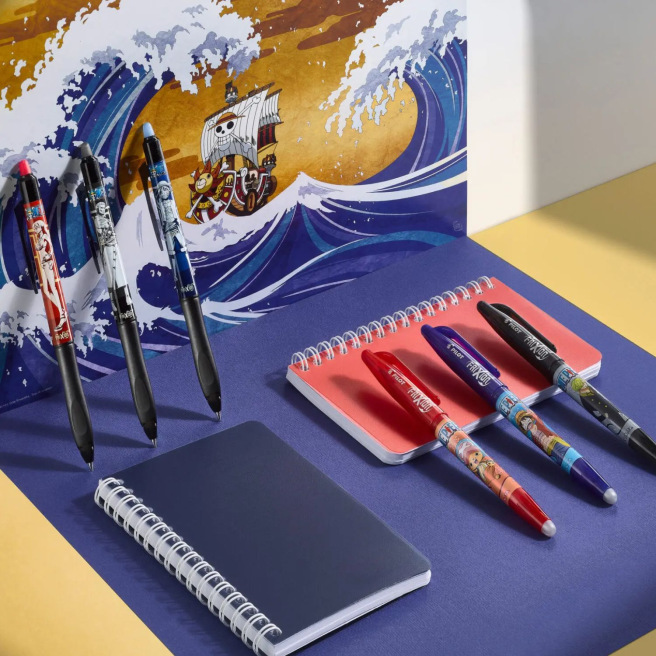 Pilot rollerpen FRIXION - gelimiteerde editie ONE PIECE Pilot rollerpen FRIXION - gelimiteerde editie ONE PIECE