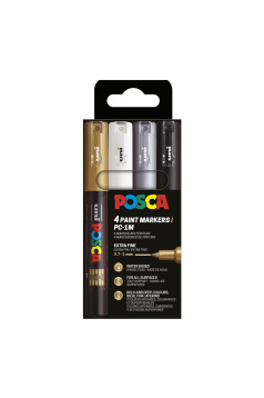 Coffret de marqueurs peinture Uni-Ball Posca