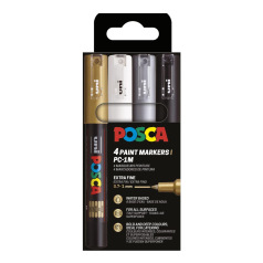 Coffret de marqueurs peinture Uni-Ball Posca