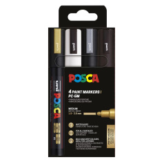 Coffret de marqueurs peinture Uni-Ball Posca
