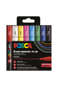 Coffret de marqueurs peinture Uni-Ball Posca