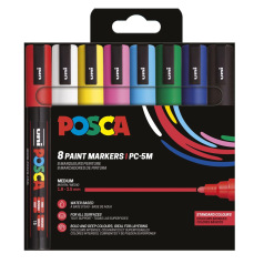 Coffret de marqueurs peinture Uni-Ball Posca