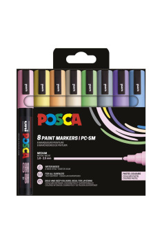 Set van Uni-Ball Posca verfmarkers