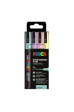 Set van Uni-Ball Posca verfmarkers