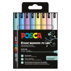Coffret de marqueurs peinture Uni-Ball Posca