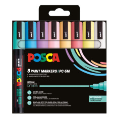 Coffret de marqueurs peinture Uni-Ball Posca