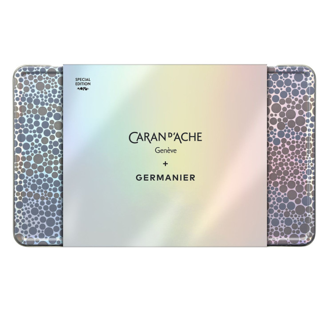 Stylo-bille Caran d'Ache ECRIDOR - édition spéciale GERMANIER avec étui en cuir