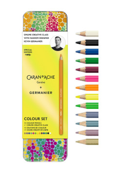 Caran d'Ache kleurpotlodenset speciale editie GERMANIER
