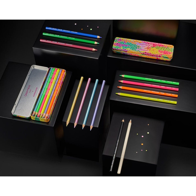 Set de crayons de couleur Caran d'Ache édition spéciale GERMANIER
