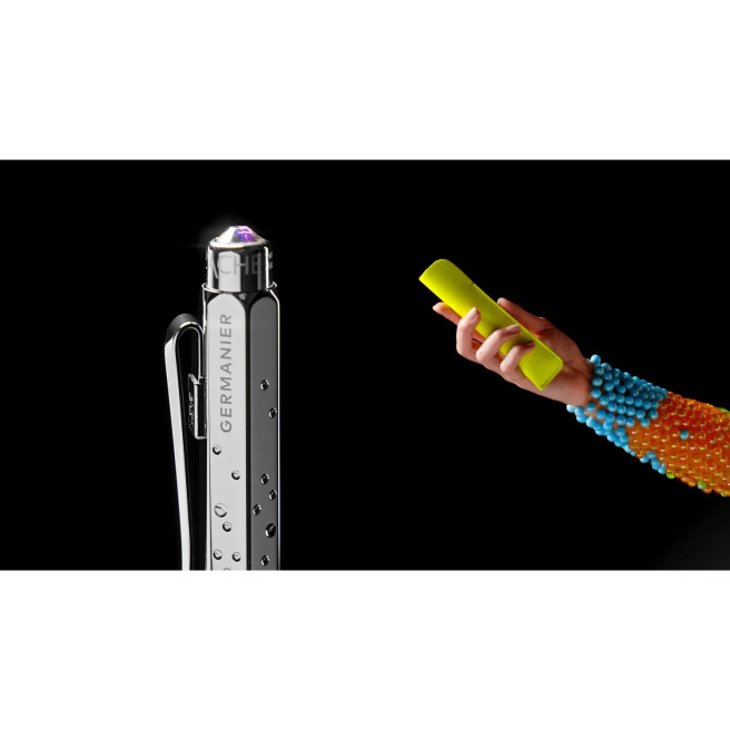 Stylo-bille Caran d'Ache ECRIDOR - édition spéciale GERMANIER avec étui en cuir