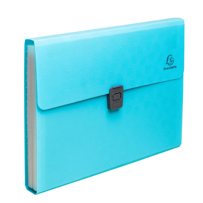 Sorteermap Exacompta POP'N CO-koffer - plastic - 13 compartimenten