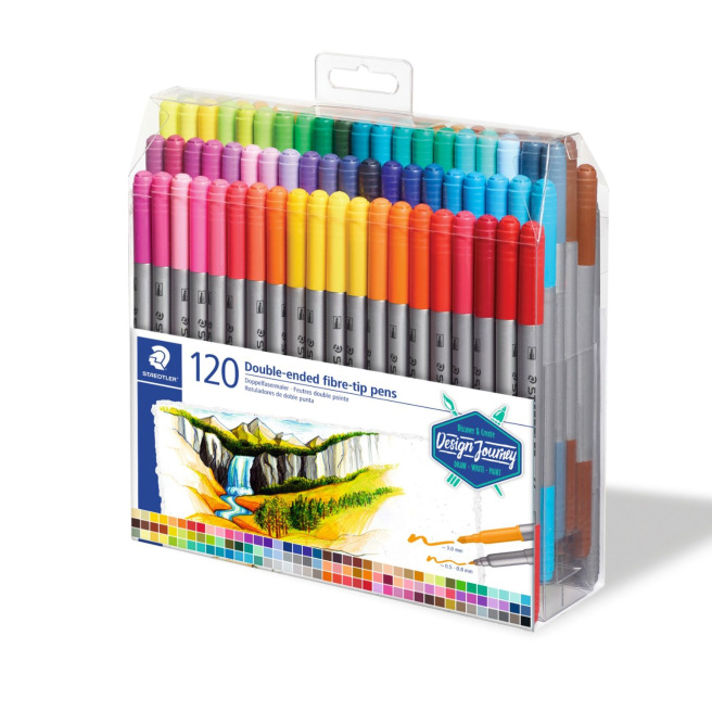 Feutres de coloriage Staedtler DOUBLE POINTE Feutres de coloriage Staedtler DOUBLE POINTE