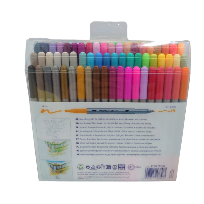 Feutres de coloriage Staedtler DOUBLE POINTE Feutres de coloriage Staedtler DOUBLE POINTE