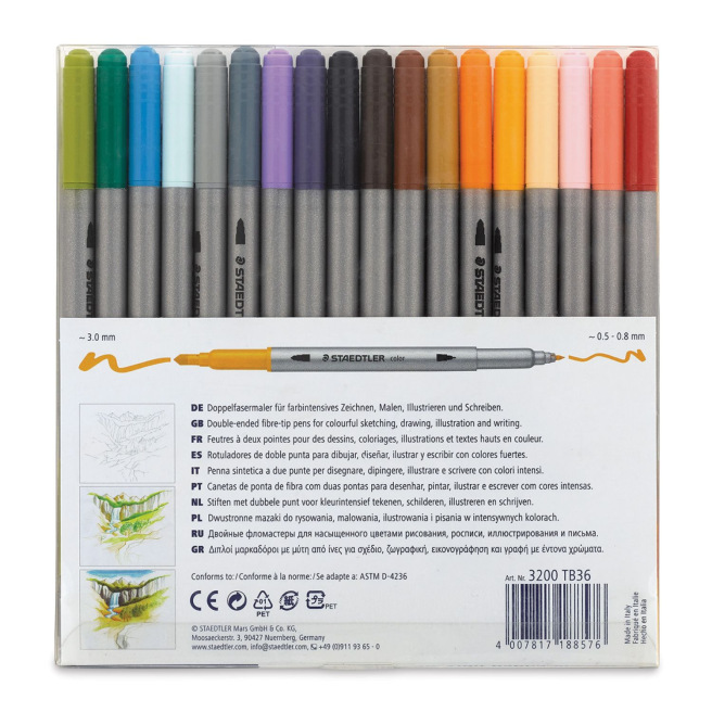 Feutres de coloriage Staedtler DOUBLE POINTE Feutres de coloriage Staedtler DOUBLE POINTE