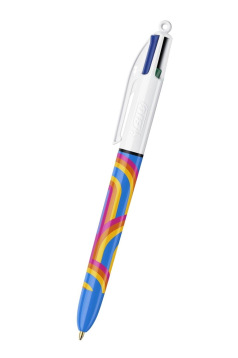 Stylo-bille BIC 4 COULEURS LINES