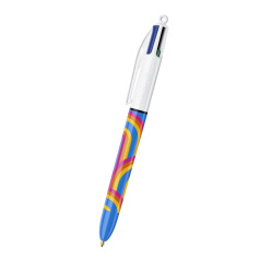 BIC 4 KLEUREN LINES balpen - 1 balpen