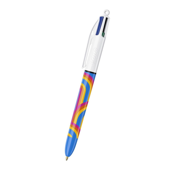 Stylo-bille BIC 4 COULEURS LINES