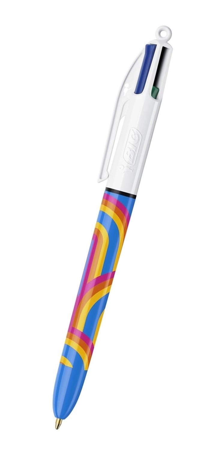 Stylo-bille BIC 4 COULEURS LINES