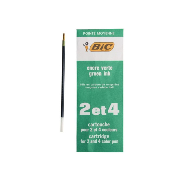 Recharge pour stylo-bille BIC 4 couleurs