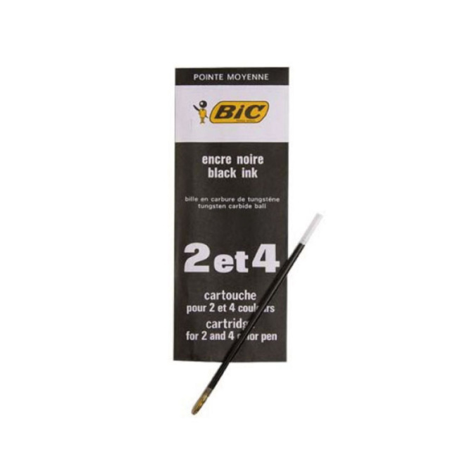 Recharge pour stylo-bille BIC 4 couleurs