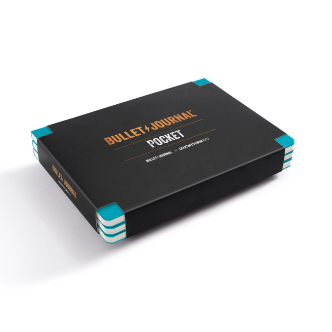 Set van 3 Bullet Journal Pocket LEUCHTTURM 1917 - 14 x 10 cm - punten Set van 3 Bullet Journal Pocket LEUCHTTURM 1917 - 14 x 10 cm - punten