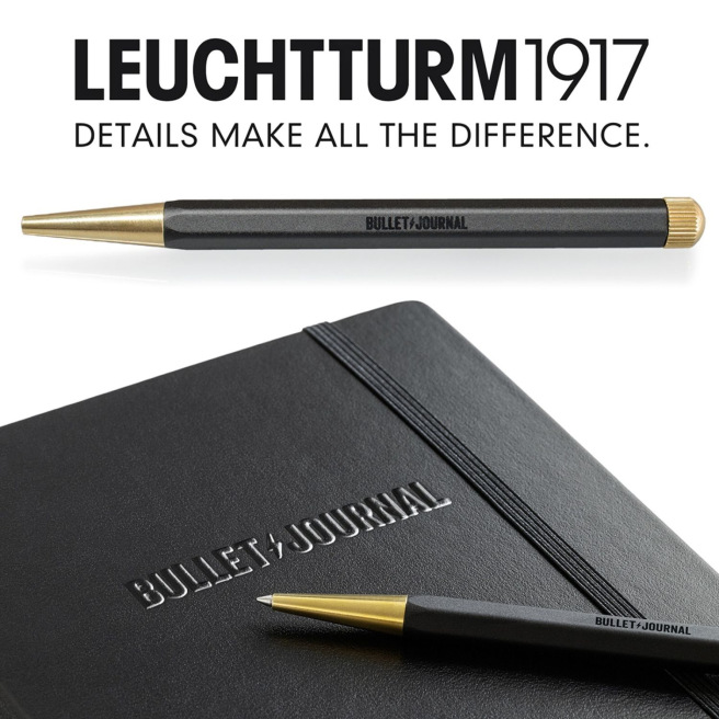 LEUCHTTURM DREHGRIFFEL N°1 balpen - gel inkt