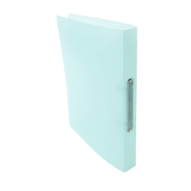 Classeur à 2 anneaux Exacompta CHROMALINE PASTEL en plastique souple - A4 - dos 4 cm