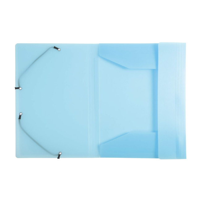 Exacompta CHROMALINE PASTEL elastomap met 3 kleppen  - A4