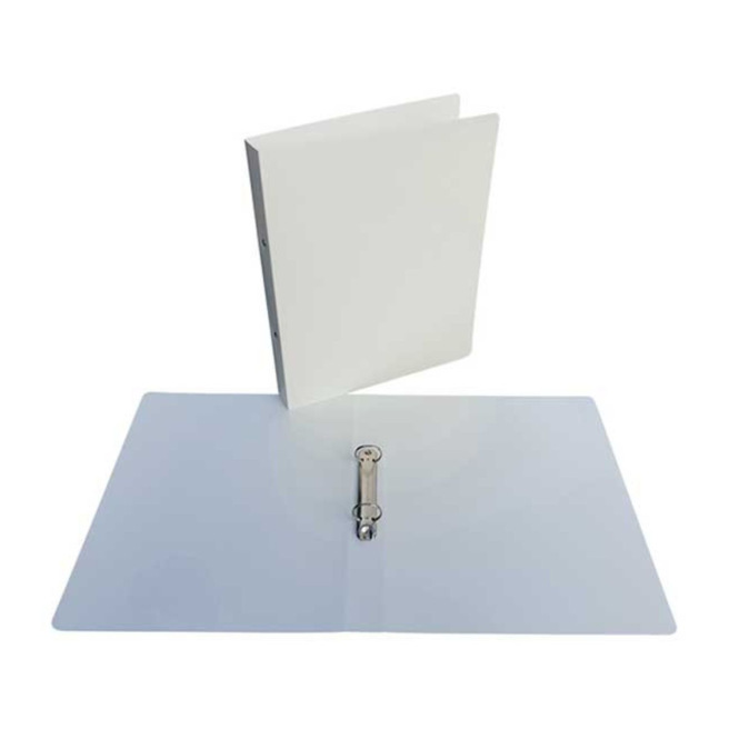 Twee-rings map van dik, flexibel plastic - A4 Twee-rings map van dik, flexibel plastic - A4