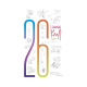 Agenda KROLL - 9,5 x 16 cm - 1 week op 2 pagina's
